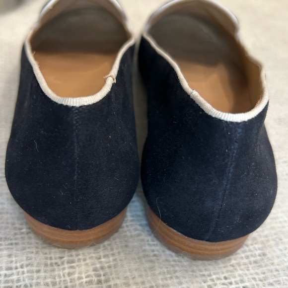 Bernardo for Anthropologie Women’s Edyth Black leather Slip-On Loafers, Size 9 - Picture 5 of 11